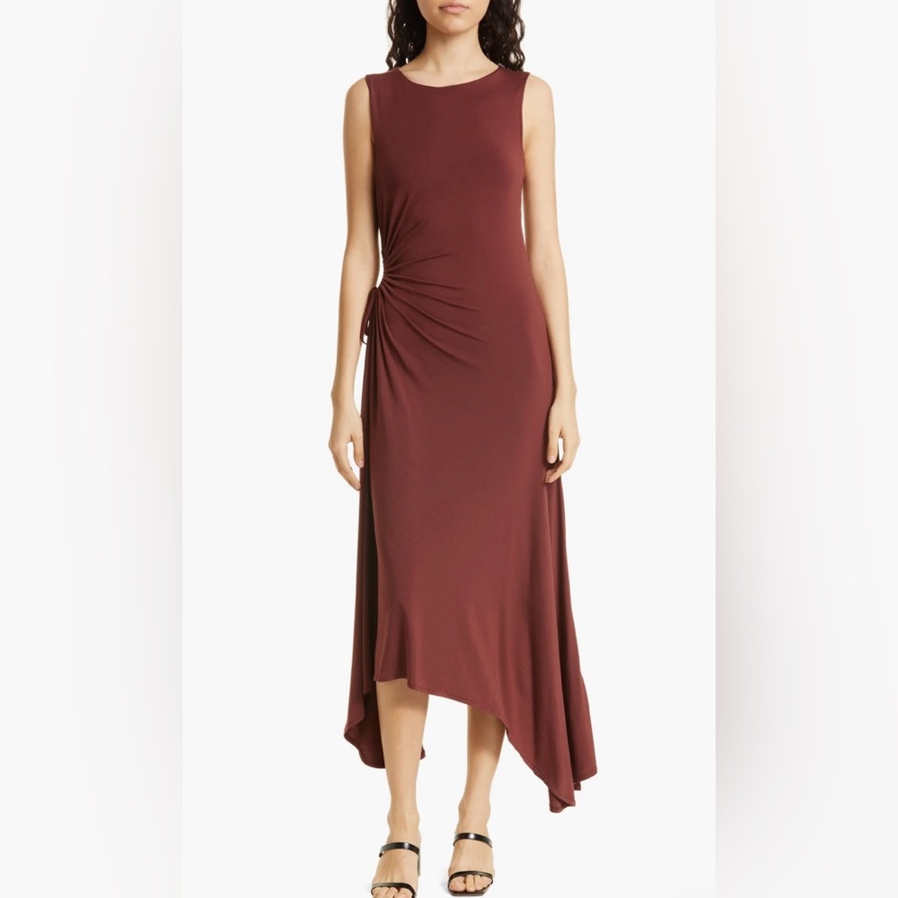 Ted Baker Brown Giullia Ruched Dress